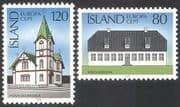 Iceland 1978 Europa /Buildings/ Architecture/ Church/ Mansion/ Architects 2v (n41359)