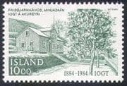 Iceland 1984 Order of Templars/ People/ Buildings/ Architecture/ Trees 1v (n41823)