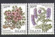 Iceland 1988 Thyme / Flowers / Plants / Herbs / Nature 2v set (n37576)