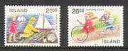 Iceland 1989 Europa / Toys / Games / Shells 2v set (n20265)