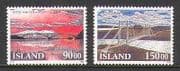 Iceland 1993 Bridges / Engineering / Transport / Architecture 2v set (n20278)