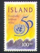 Iceland 1995 UN / United Nations / Peace / Welfare 1v (n34860)