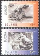 Iceland 1997 Europa/ Legends /Folk Tales/ Stories/ Horses/ Animals 2v set (n41350)