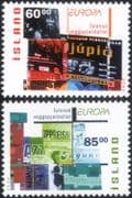 Iceland 2003 Europa/ Poster Art/ Design/ Theatre/ Cinema/ Music 2v set (is1039)