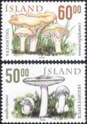 Iceland 2004 Fungi/ Plants/ Nature/ Mushrooms 2v set (n14998)