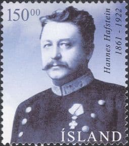 Iceland 2004 Hannes Hafstein/ Home Rule/ People/ Politicians/ Government 1v (is1069)