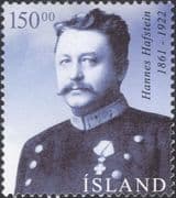 Iceland 2004 Hannes Hafstein/ Home Rule/ People/ Politicians/ Government 1v (is1069)