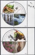 Iceland 2005 Europa/ Gastronomy/ Food/ Fish/ Chillies/ Flowers/ Cooking 2v set (n46065)