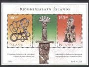 Iceland 2005 Museum / Culture / Brooch / Statue / Art / craft / History 2v m / s (n35086)