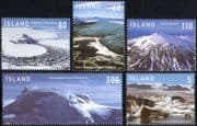 Iceland 2007 Glaciers/ Mountains/ Views/ Landscapes/ Environment 5v set (n36047)