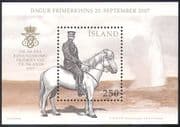 Iceland 2007 Horse/ King Frederick VIII's Visit/ Royalty/ People/ Animals m/s n18459