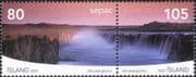 Iceland 2007 Selfoss Waterfall/ SEPAC/ Landscapes/ Tourism/ Falls/ National Park 2v s-t pr (is1056)