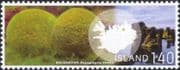 Iceland 2008 Lake Ball Algae/ Nature/ Environment/ Conservation/ Map/ Endangered Species 1v (is1065)