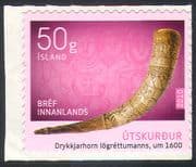 Iceland 2010 Drinking Horn/ Art/ Design/ Carving/ History/ Heritage 1v s/a (n42338)