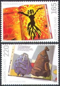 Iceland 2010 Europa/ Children's Books/ Reading/ Writers/ Writing/ Authors/ Art/ Design 2v set (n42340)