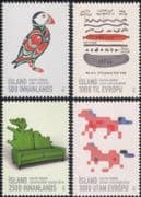 Iceland 2013 Graphic Arts/ Design/ Puffin/ Ponies/ Food/ Furniture/ Animation 4v set (is1007)