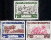 Iraq 1963 FAO/ Freedom From Hunger/ Food/ Sheep/ Wheat/ Date Palms/ Trees/ Farming 3v set (n30466)