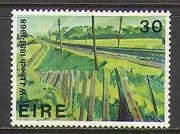 Ireland 1981 Art / Painting / "Embankment" / Rail 1v (n21583)