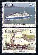 Ireland 1986 Ships / Boats / Transport / Sailing 2v (n30312)
