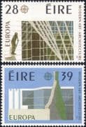 Ireland 1987 Europa/ Church/ Statue/ Buildings/ Architecture/ Animation 2v set (n14607f)