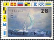 Ireland 1989 Sailing/ Yachts/ Boats/ Transport/ Sport/ Racing/ Nautical 1v (n14607a)
