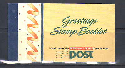 Ireland 1990 GREETINGS bklt ref:n14050