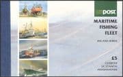 Ireland 1991 Fishing Fleet/ Boats/ Industry/ Transport Prestige Booklet SGSB41 (n42986)
