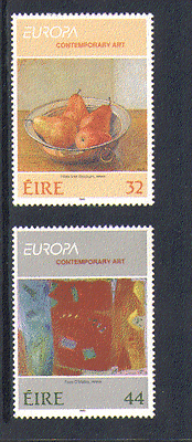 Ireland 1993 EUROPA / Art 2v set ref:n14536