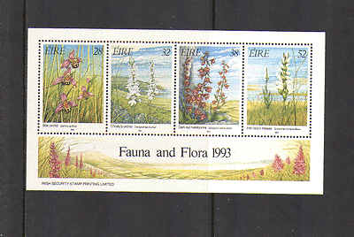 Ireland 1993 ORCHIDS / Flowers 4v m / s ref:n14018