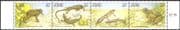 Ireland 1995 Frogs/ Toads/ Newts/ Lizards/ Reptiles/ Nature/ Animals 4v stp (n14257)