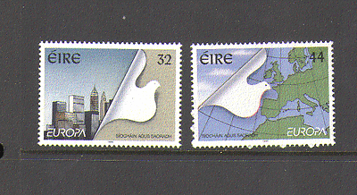 Ireland 1995 PEACE / Bird / Europa 2v set ref:n14323