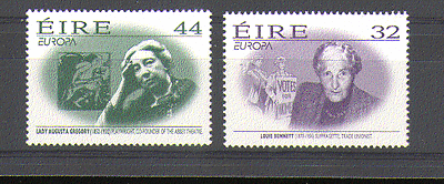 Ireland 1996 Europa / Famous Women 2v ref:n14331