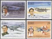 Ireland 1998 Irish Aviation Pioneers/ Transport/ Planes/ Aircraft/ Flight/ Exploration/ History/ Heritage 4v set (b7069)