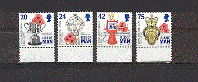Isle of Man 1996 British Legion / Military / War 4v n18527