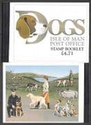 Isle of Man 1996 Dogs / Guide / Police / Health Prestige Bklt s727