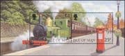 Isle of Man 1998 IOM Narrow Gauge Railway Steam Trains/ Transport 2v m/s (s1746)