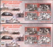 Isle of Man 2004 Churchill/ Overlord/ WWII/ D Day/ Military/ IWM 2 x 4v m/s (b4636t)