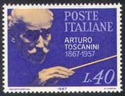 Italy 1967 Arturo Toscanini/ Orchestral Conductor/ Musicians/ Music/ People 1v (n41661)