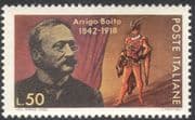Italy 1968 Arrigo Boito/ Music/ Composers/ People/ Opera/ Musicians/ Singing/ Songs 1v (n43035)