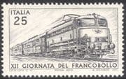 Italy 1970 Stamp Day/ Trains/ Electric Locomotives/ Railways/ Rail/ Postal Transport 1v (n43034)