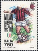Italy 1993 Milan Football Champions/ Sports/ Games/ Soccer 1v (n45067m)