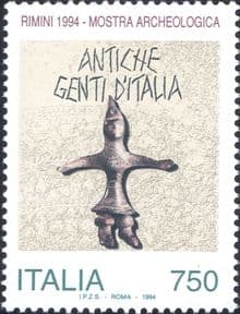 Italy 1994  Archaeology/ Statues/ Bronze Goddess/ History/ Heritage  1v  (n46792)