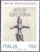 Italy 1994 Archaeology/ Statues/ Bronze Goddess/ History/ Heritage 1v (n46792)