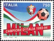 Italy 1994 Milan Football Champions/ Sports/ Games/ Soccer 1v (n45067j)