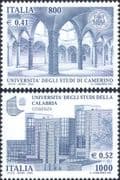 Italy 2000 Universities/ University/ Buildings/ Architecture/ Education 2v set (n43079b)