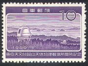 Japan 1960 Stars / Space / Astronomy / Observatory 1v n24631