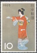 Japan 1965 Stamp Week/ Art/ Painting/ Woman/ Artists/ Traditional Costume 1v (n25647)