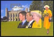 Jersey 2003 HM QEII / Prince William / Royalty m / s (n29592)