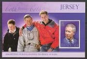 Jersey 2008 Prince Charles / Royalty / Birthday m / s n27078
