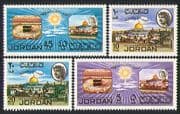 Jordan 1969 Religion/ Mecca/ Jerusalem/ Church/ Buildings/ Architecture 4v set (n31995)